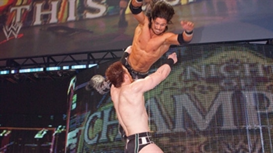 John Morrison vs. Sheamus - Falls Count Anywhere Match: Raw, Sept. 13, 2010 (Full Match)